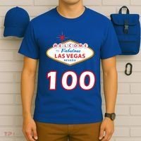 100 Years Old In Vegas - 100th Birthday T-Shirt thumb 6