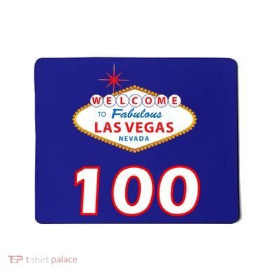 100 Years Old In Vegas - 100th Birthday Mousepad