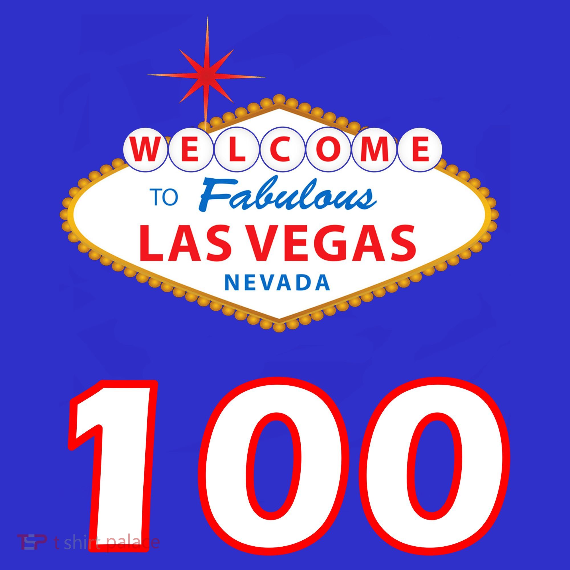 100 Years Old In Vegas - 100th Birthday Mousepad