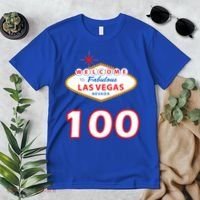 100 Years Old In Vegas - 100th Birthday Premium T-Shirt thumb 2