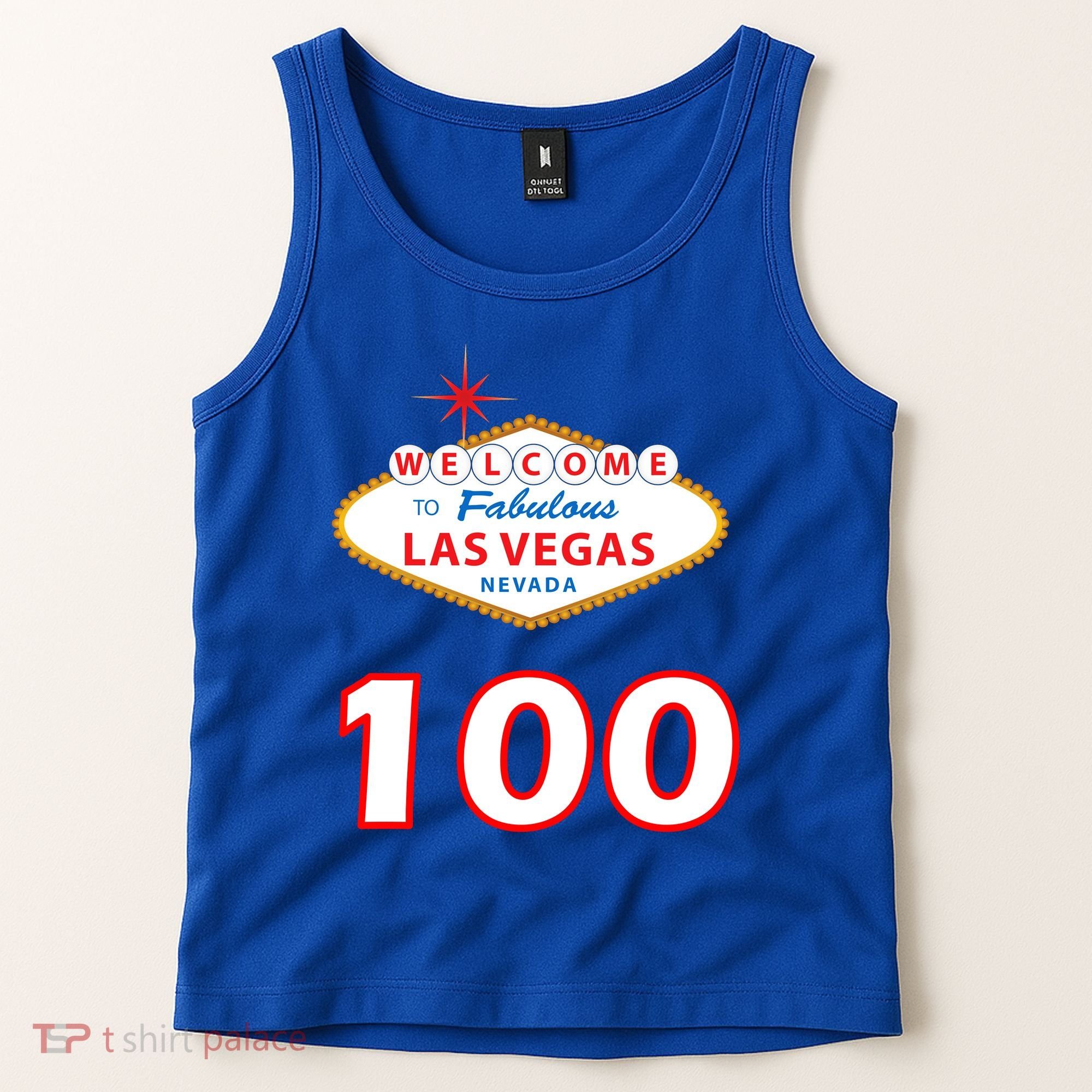 100 Years Old In Vegas - 100th Birthday Tank Top