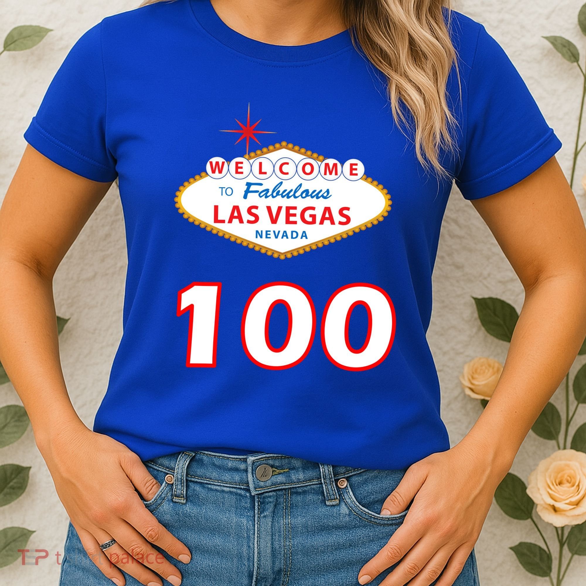 100 Years Old In Vegas - 100th Birthday Women's T-Shirt