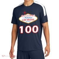 100 Years Old In Vegas - 100th Birthday Sport-Tek Competitor United Soccer Jersey thumb 0