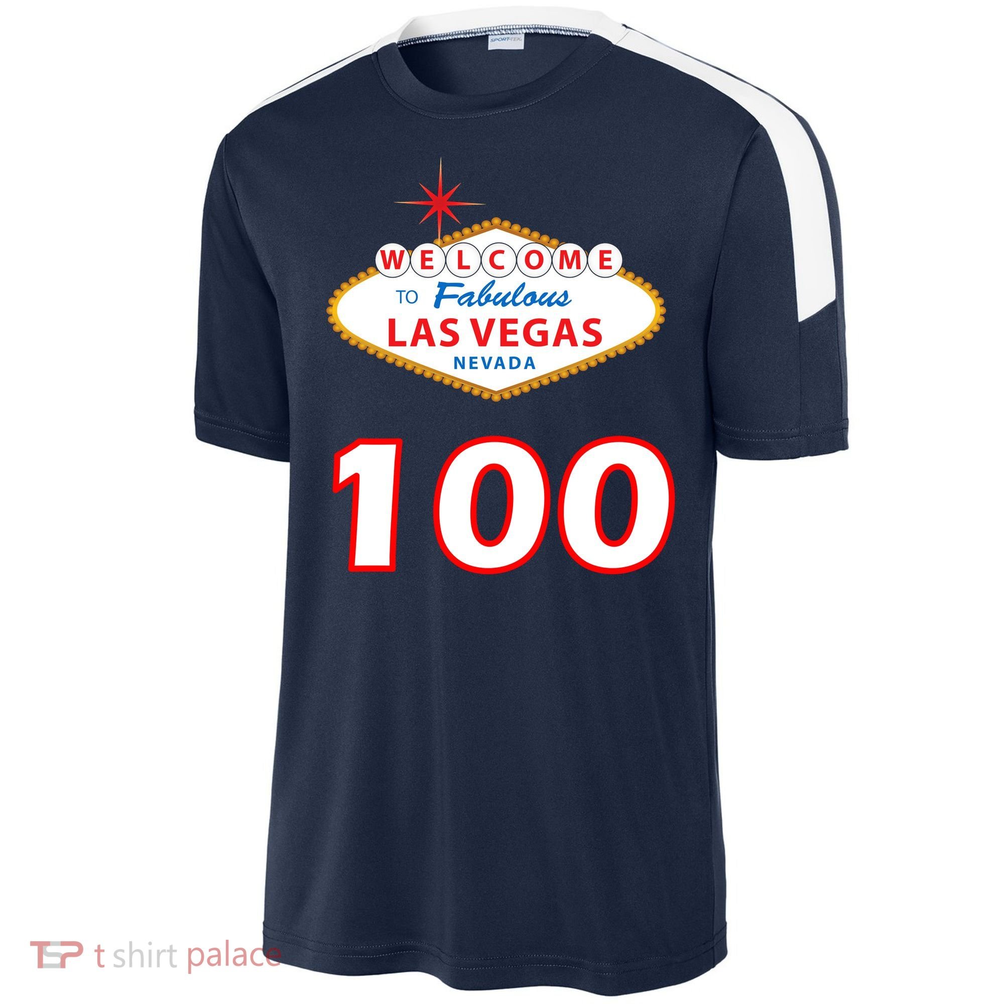 100 Years Old In Vegas - 100th Birthday Sport-Tek Competitor United Soccer Jersey