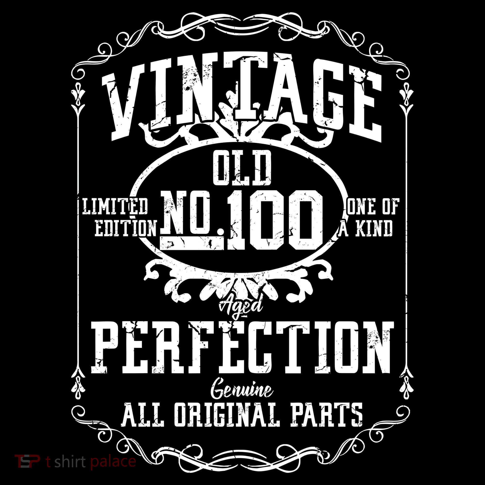 100th Birthday Genuine All Original Parts Sweatshirt