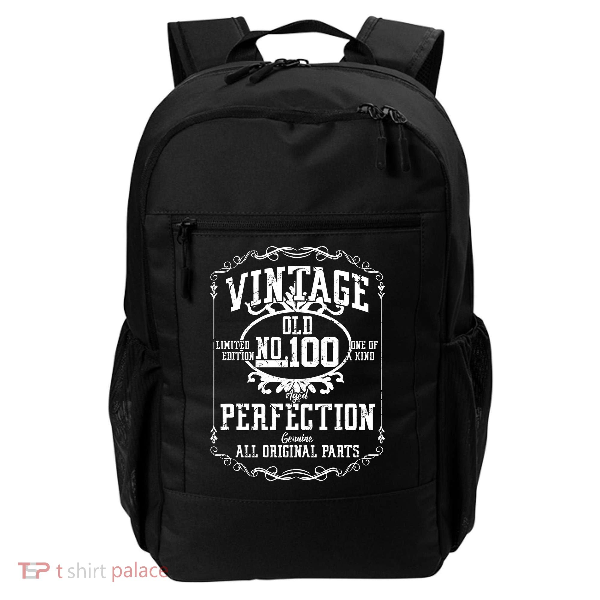 100th Birthday Genuine All Original Parts Backpack