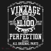 100th Birthday Genuine All Original Parts Bucket Hat thumb 4
