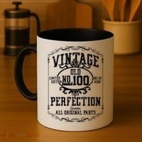 100th Birthday Genuine All Original Parts Coffee Mug thumb 4