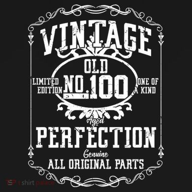 100th Birthday Genuine All Original Parts Mousepad