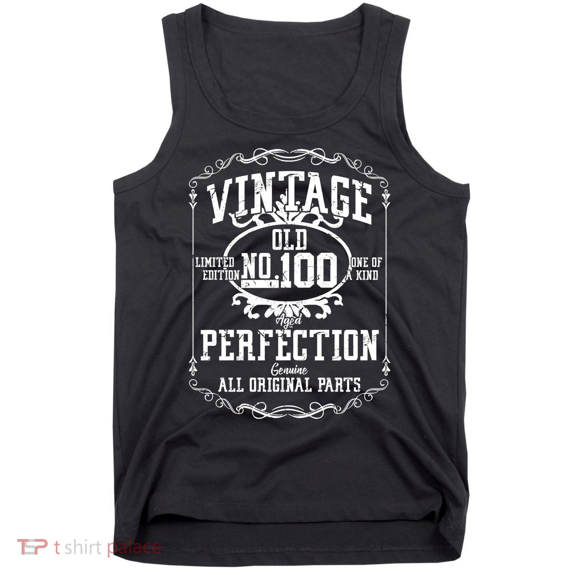 100th Birthday Genuine All Original Parts Tank Top