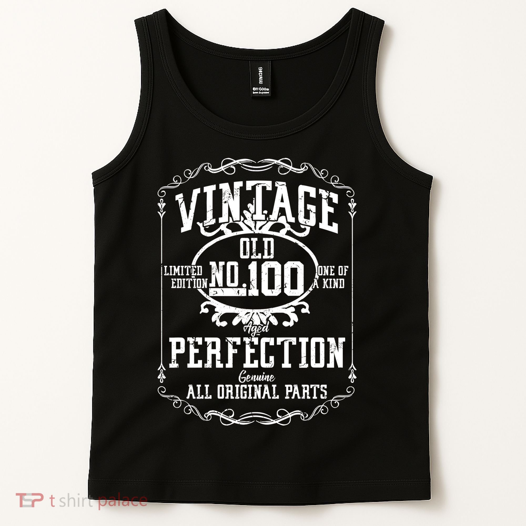 100th Birthday Genuine All Original Parts Tank Top