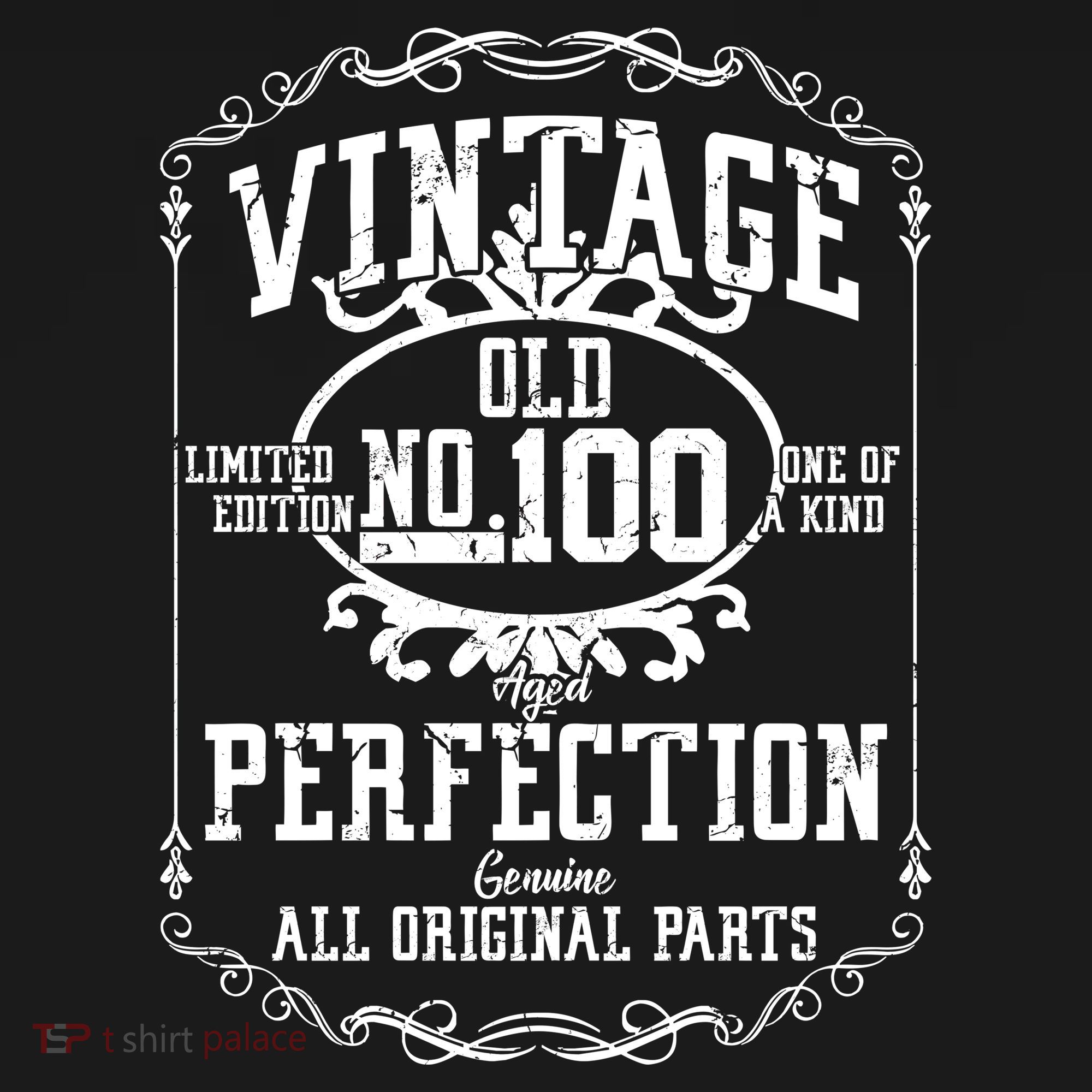 100th Birthday Genuine All Original Parts Women's Long Sleeve Shirt