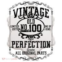 100th Birthday Genuine All Original Parts Ceramic Ornament thumb 2