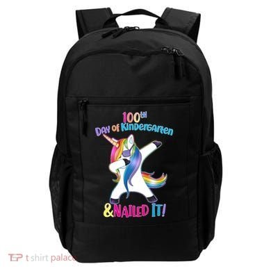 100th Day Of Kindergarten & Nailed it Backpack
