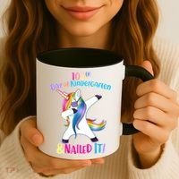 100th Day Of Kindergarten & Nailed it Coffee Mug thumb 3
