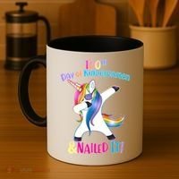 100th Day Of Kindergarten & Nailed it Coffee Mug thumb 4