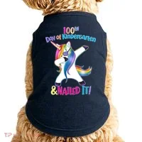 100th Day Of Kindergarten & Nailed it Doggie Tank thumb 0