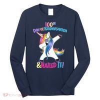 100th Day Of Kindergarten & Nailed it Long Sleeve Shirt thumb 0