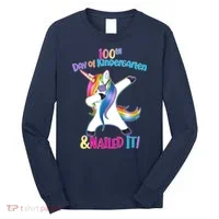 100th Day Of Kindergarten & Nailed it Long Sleeve Shirt thumb 0