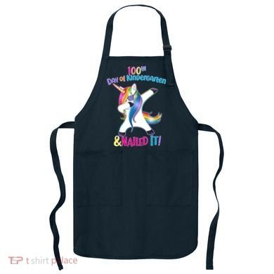 100th Day Of Kindergarten & Nailed it Apron