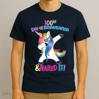 100th Day Of Kindergarten & Nailed it T-Shirt thumb 3