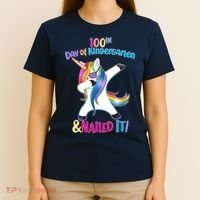 100th Day Of Kindergarten & Nailed it T-Shirt thumb 4