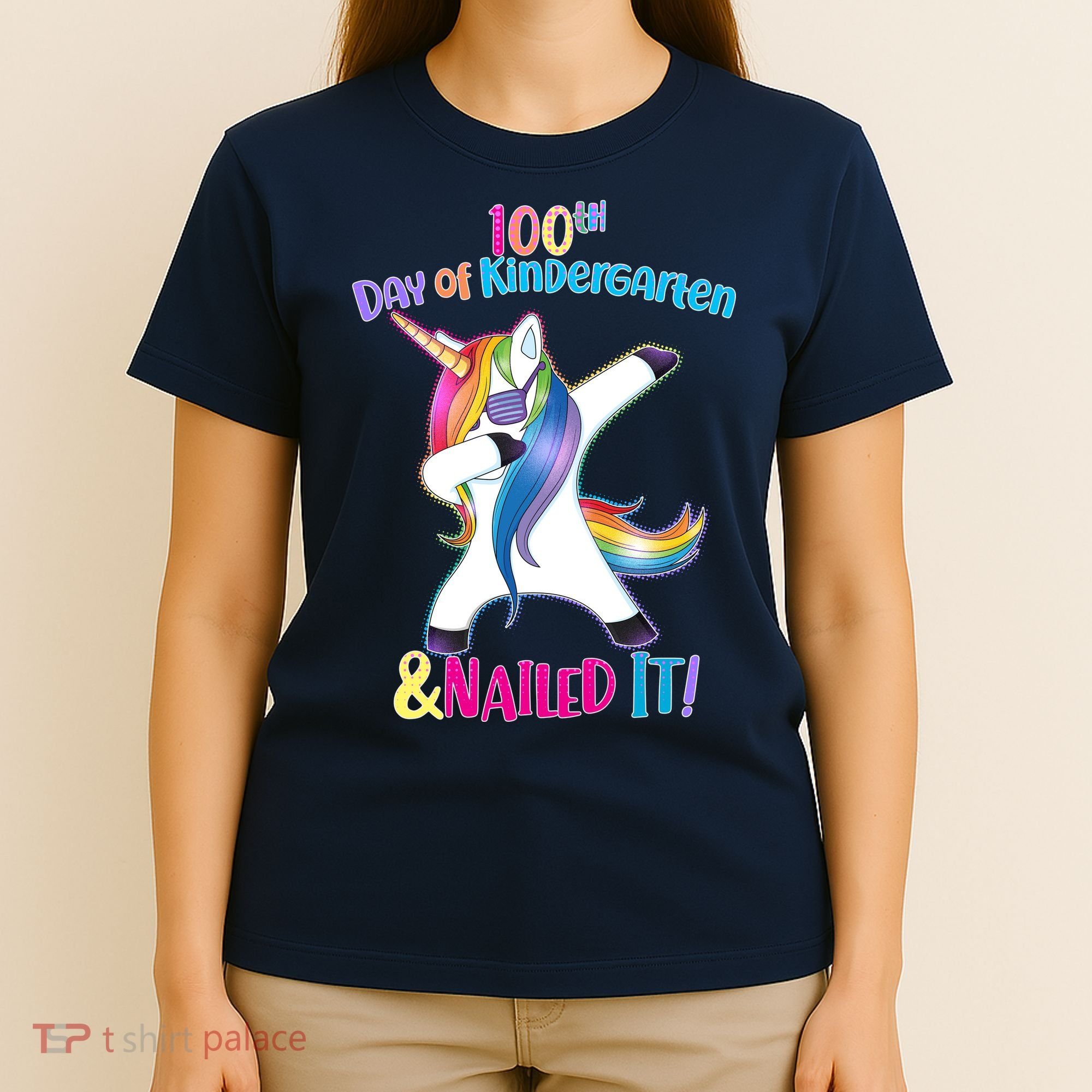 100th Day Of Kindergarten & Nailed it T-Shirt