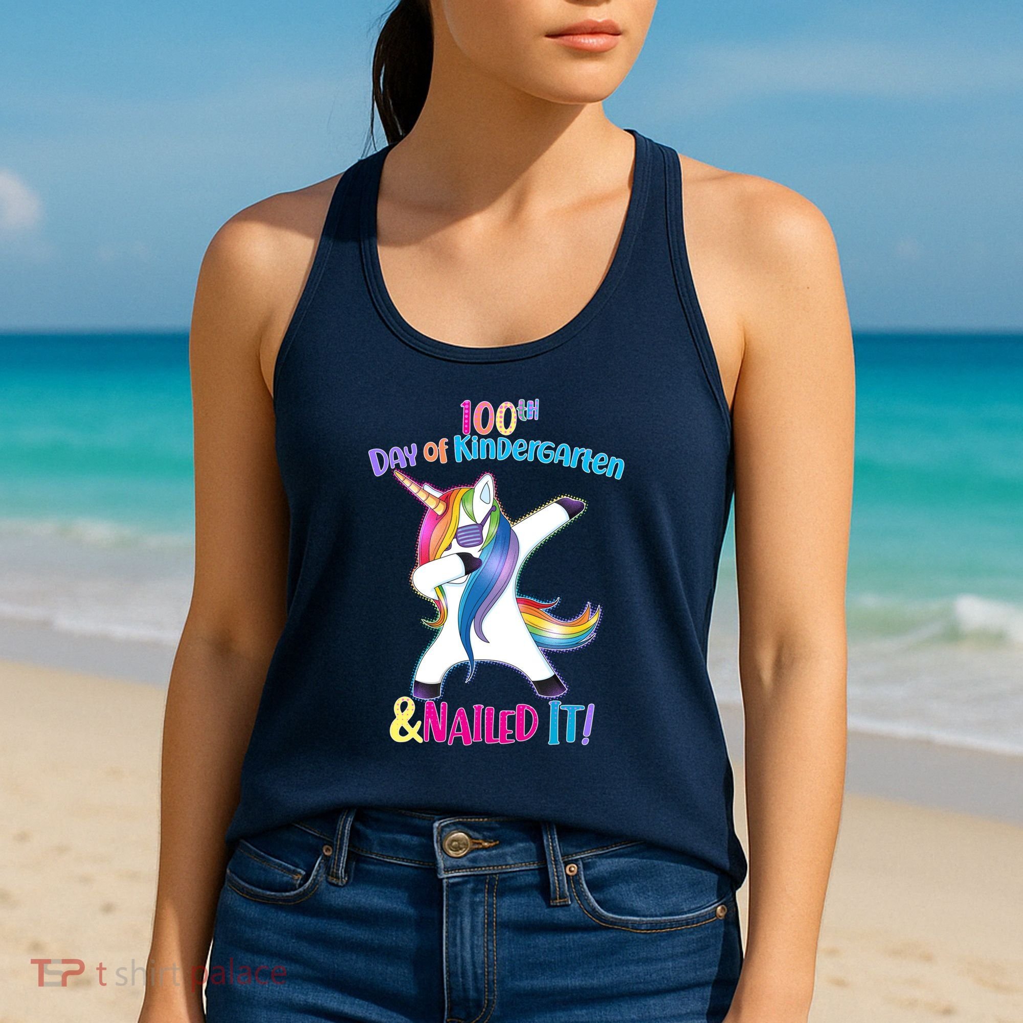 100th Day Of Kindergarten & Nailed it Women's Tank Top