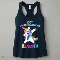 100th Day Of Kindergarten & Nailed it Women's Tank Top thumb 3