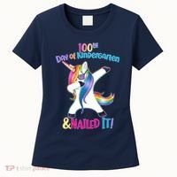 100th Day Of Kindergarten & Nailed it Women's T-Shirt thumb 0