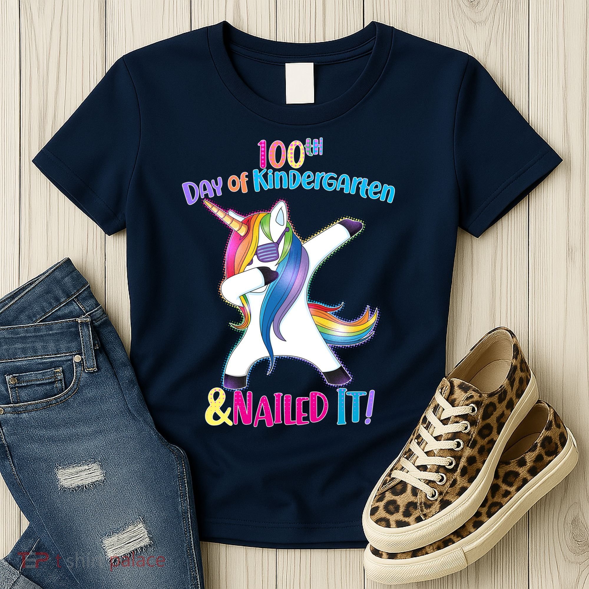 100th Day Of Kindergarten & Nailed it Women's T-Shirt
