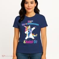 100th Day Of Kindergarten & Nailed it Women's T-Shirt thumb 4