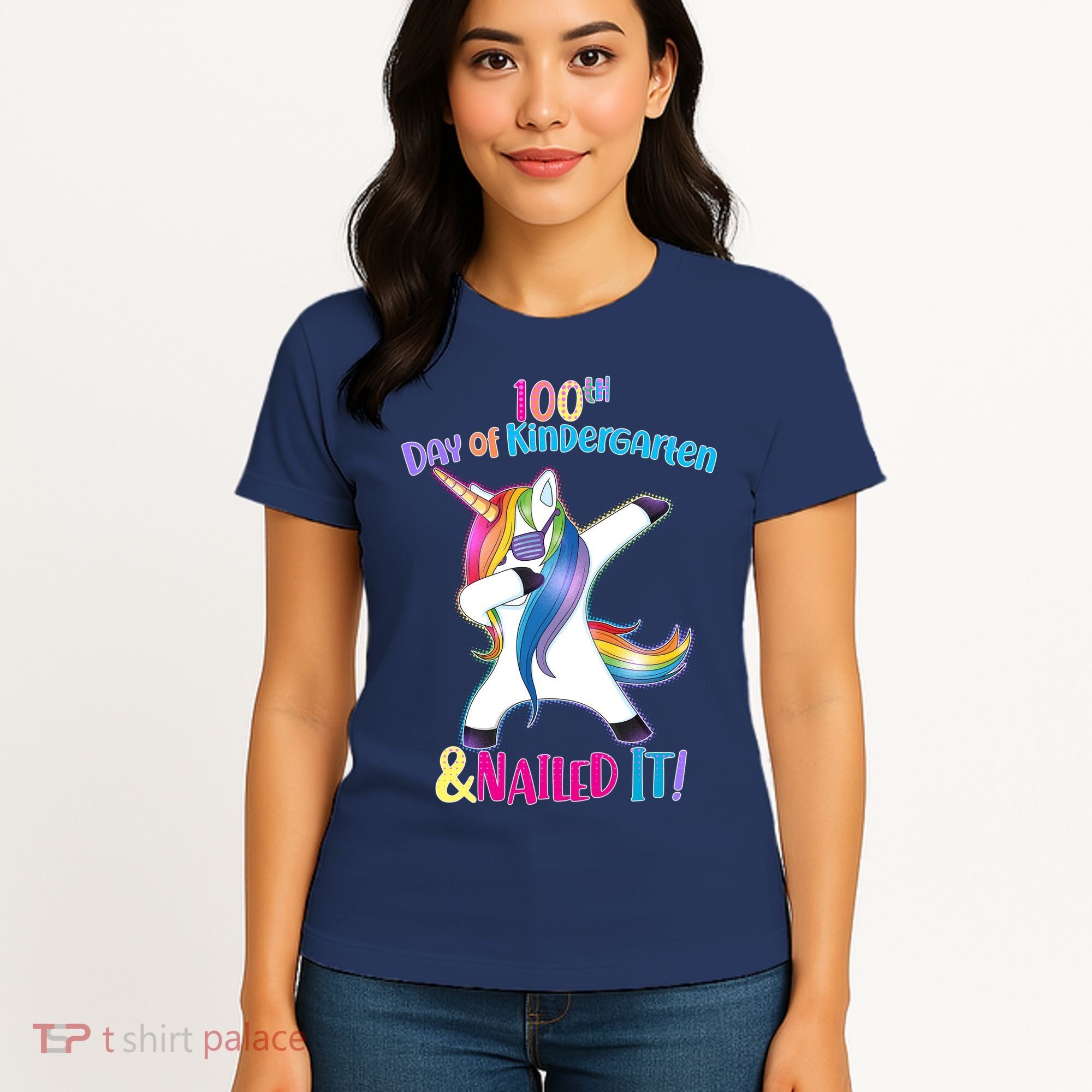 100th Day Of Kindergarten & Nailed it Women's T-Shirt
