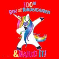 100th Day Of Kindergarten & Nailed it Santa Hat thumb 1