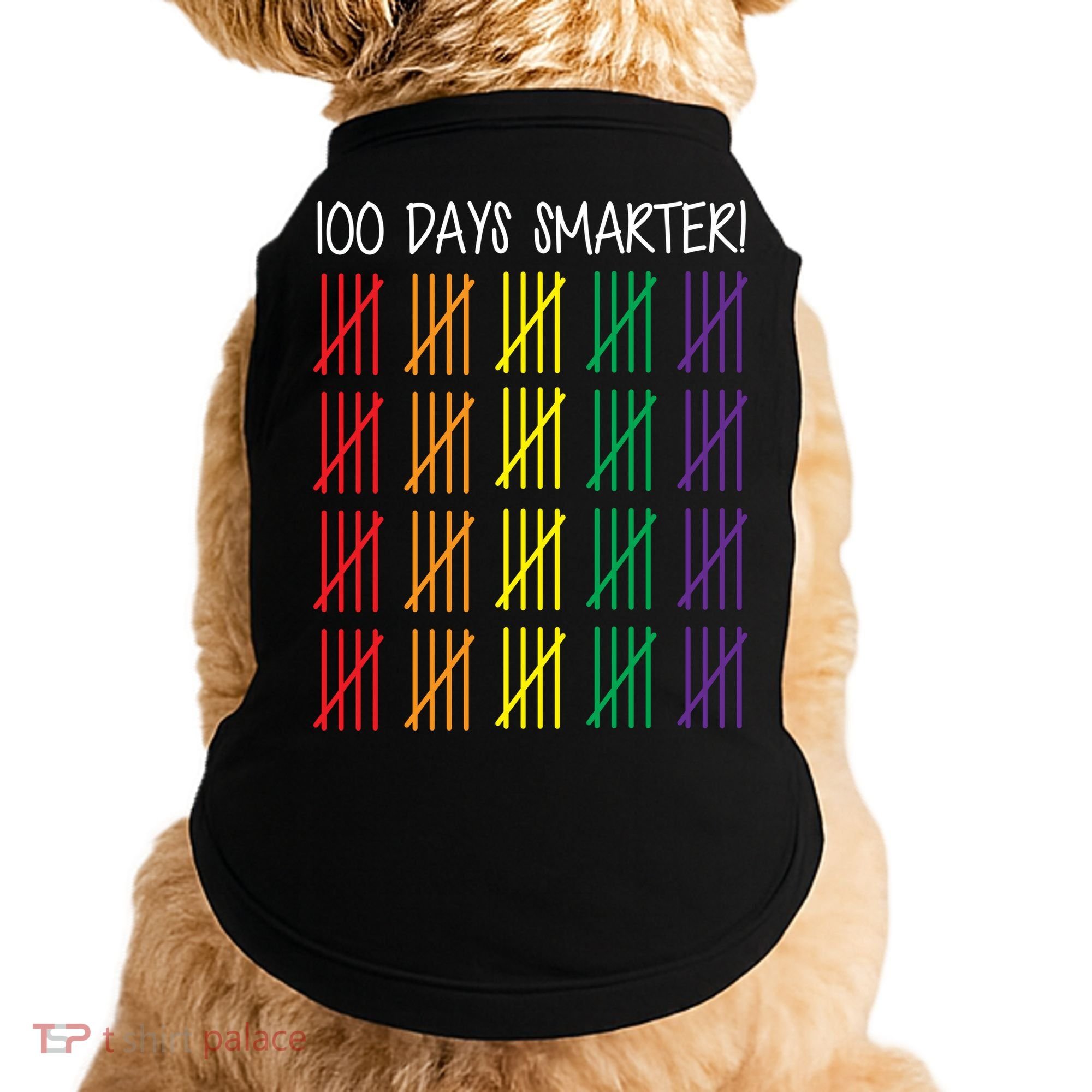 100th Day of School Doggie Tank