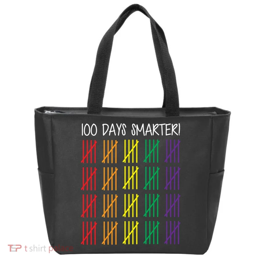 100th Day of School Tote Bag