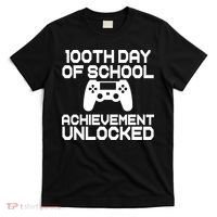 100th Day Of School Achievement Unlocked T-Shirt thumb 0