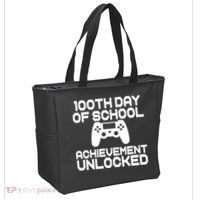 100th Day Of School Achievement Unlocked Tote Bag thumb 2