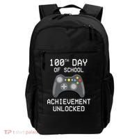 100th Day Of School Achievement Unlocked Cute Backpack thumb 0