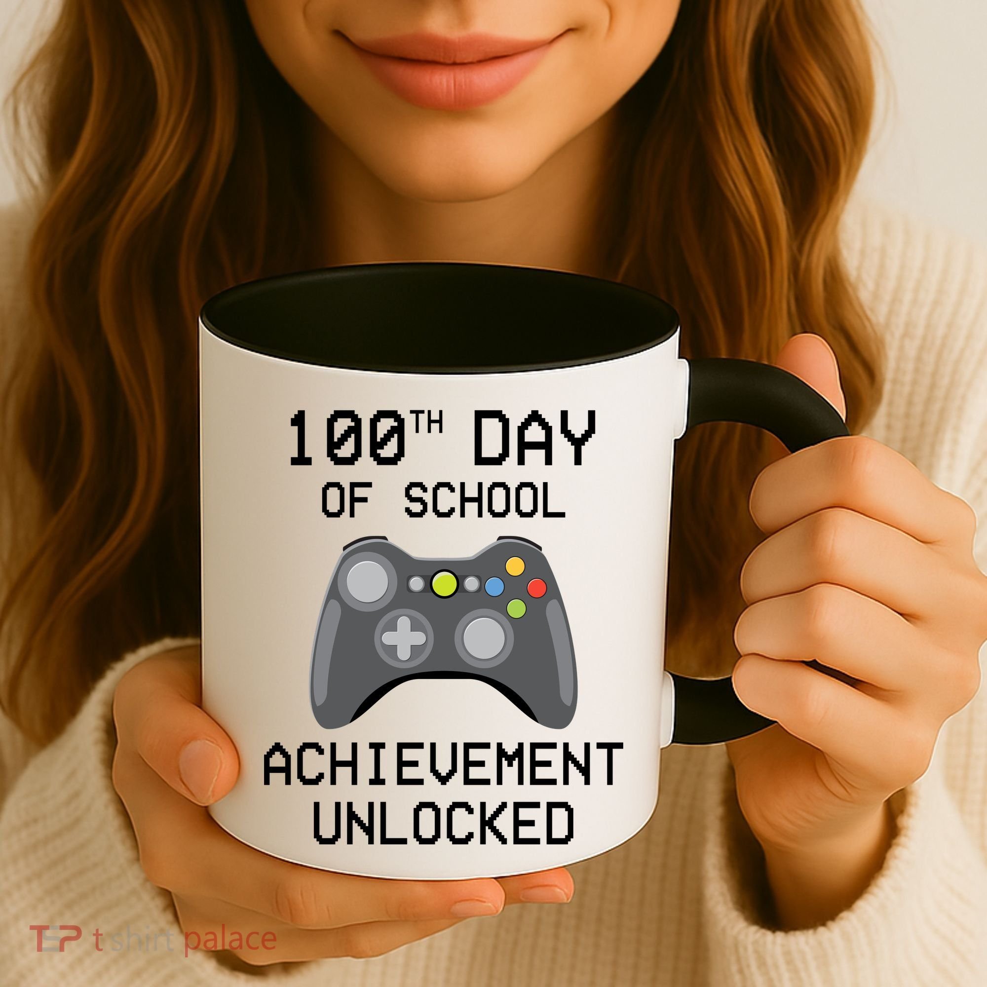 100th Day Of School Achievement Unlocked Cute Coffee Mug