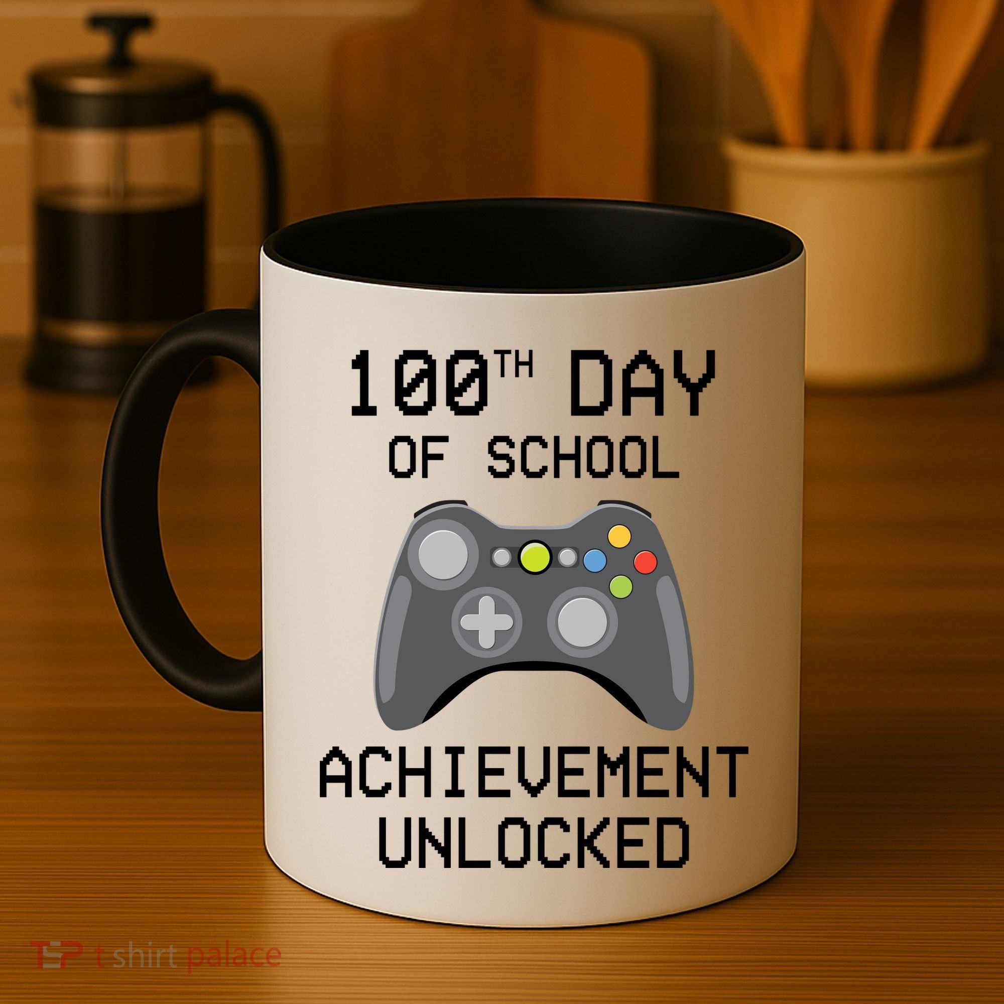 100th Day Of School Achievement Unlocked Cute Coffee Mug