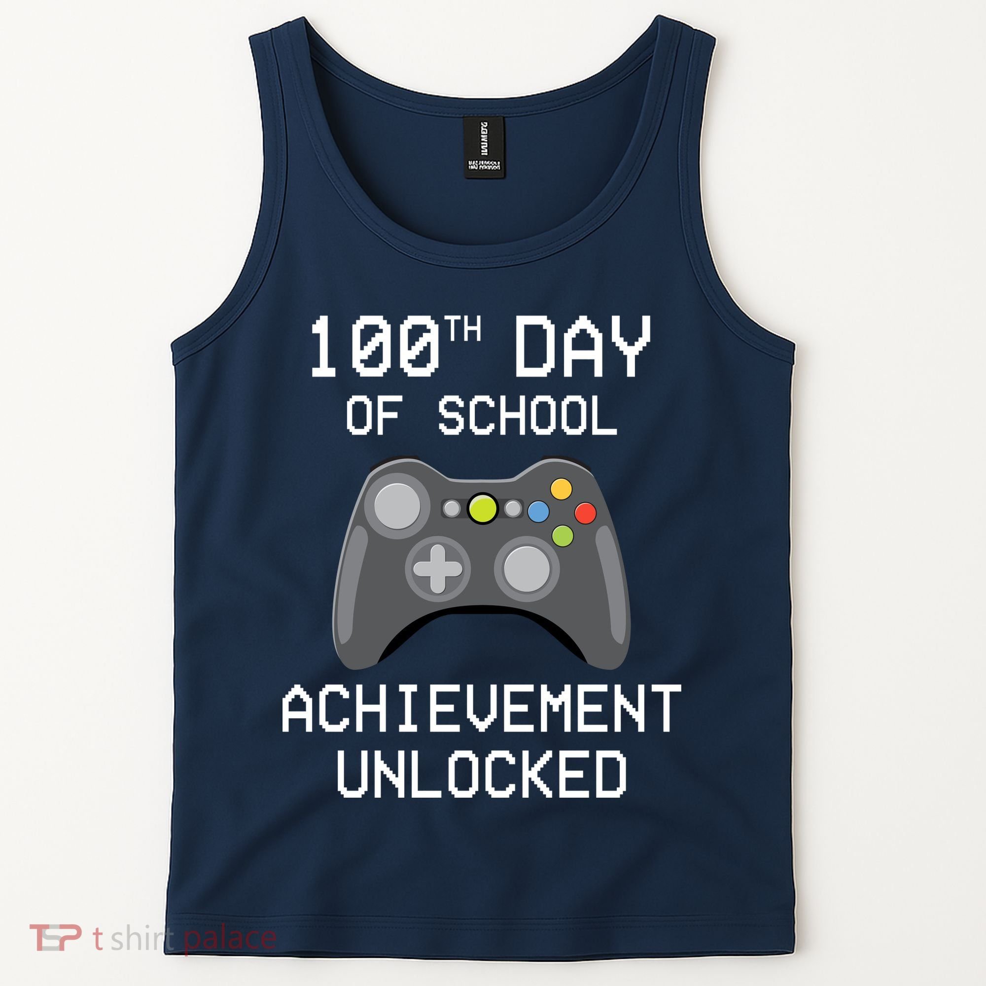 100th Day Of School Achievement Unlocked Cute Tank Top