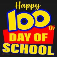100th Day Of School Cartoon Movie Logo Coaster thumb 2