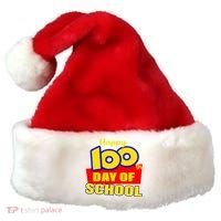 100th Day Of School Cartoon Movie Logo Santa Hat thumb 0