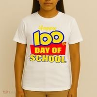 100th Day Of School Cartoon Movie Logo T-Shirt thumb 4