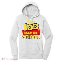100th Day Of School Cartoon Movie Logo Women's Hoodie thumb 0