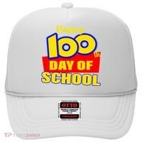 100th Day Of School Cartoon Movie Logo Hat thumb 0