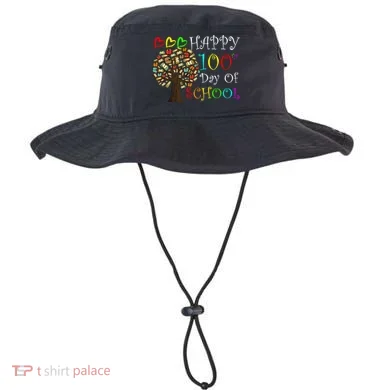 100th Day Of School Educational Tree Bucket Hat