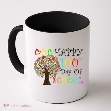100th Day Of School Educational Tree Coffee Mug