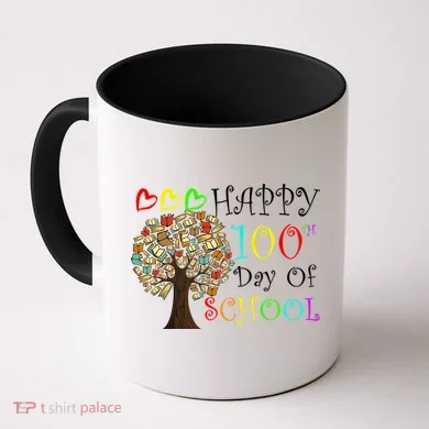 100th Day Of School Educational Tree Coffee Mug